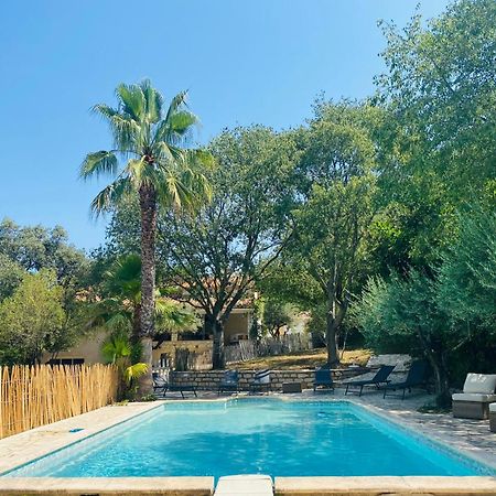 Magnifique Villa Typique Du Sud Avec Piscine Privee Et Jardin Mediterraneen Saint-Vincent-de-Barbeyrargues Buitenkant foto